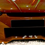 Frontschürze vom tiefergelegten Opel Corsa