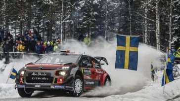 Rallye Schweden: Craig Breen/Scott Martin erreichen im Citroën C3 WRC ihr Ziel